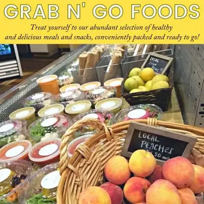 Feast offers Grab N' Go Food for when you're busy!