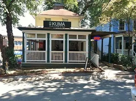 Kuma Sushi Noodles & Bar near UVA.