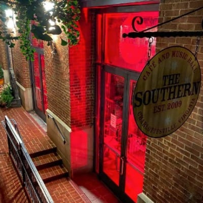 the front door of The Southern Music Hall
