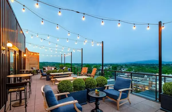 Hotel Rooftop at Graduate Charlottesville