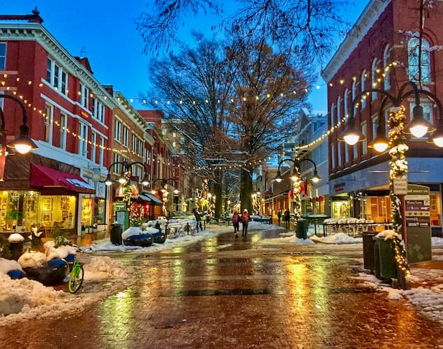 Charlottesville Historic Downtown Mall, Charlottesville VA