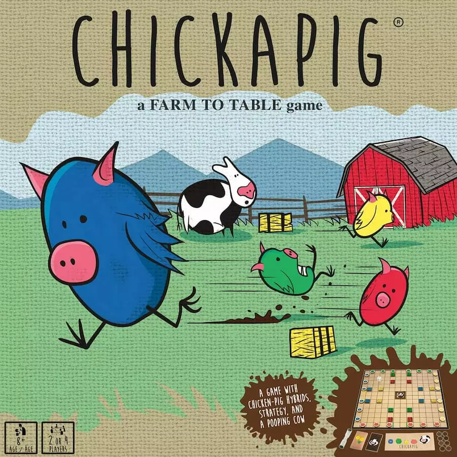 Picture of Chickapig board game.