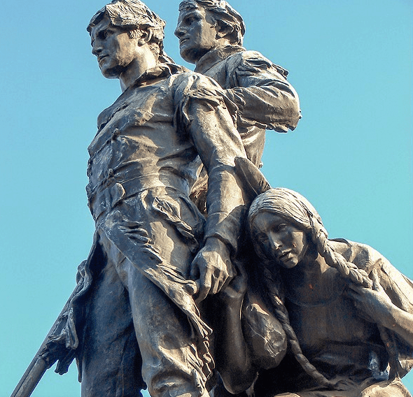 Lewis & Clark Statue by Charles Keck, 1919