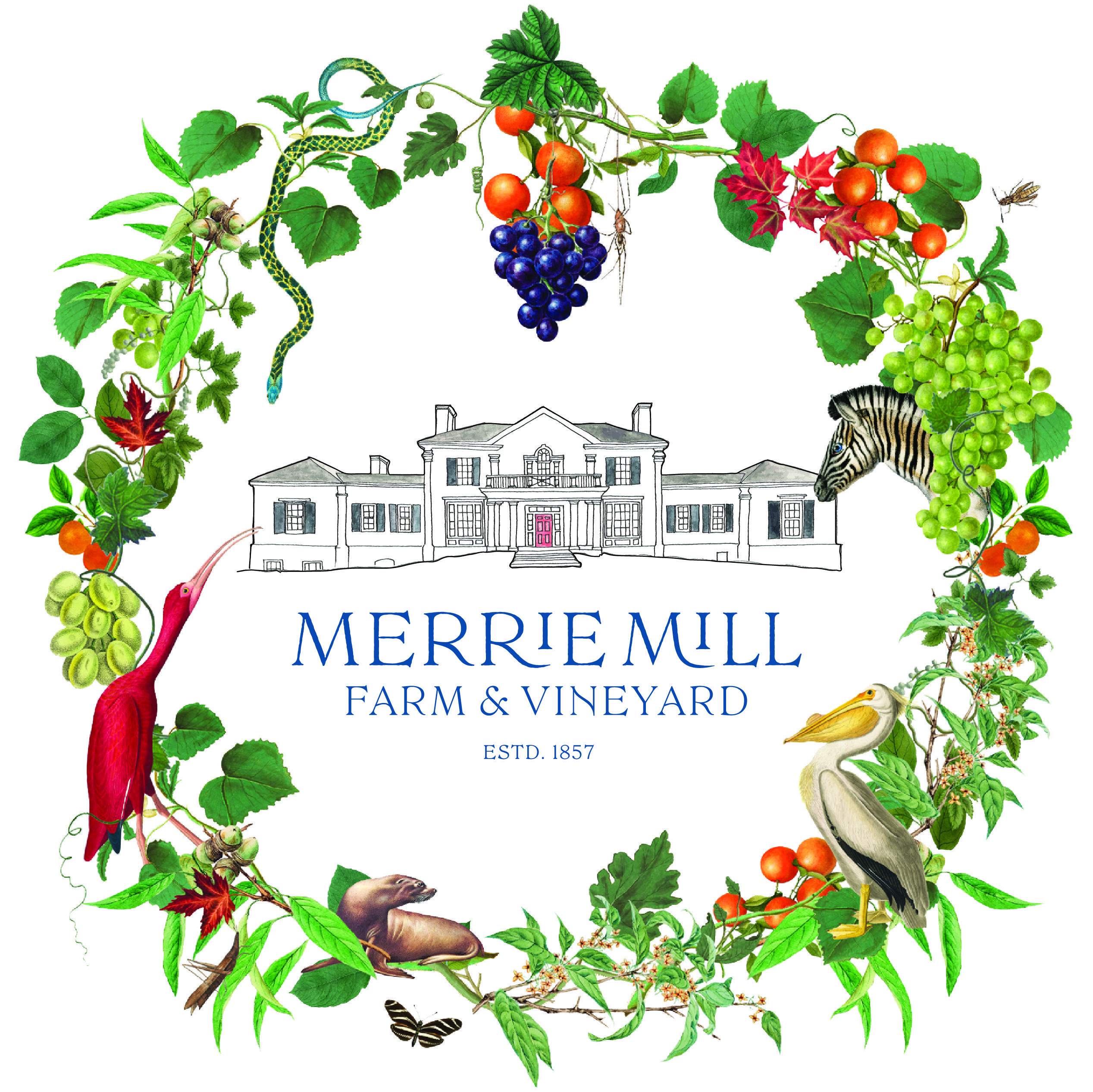 logo of Merrie Mill Farm Vineyard