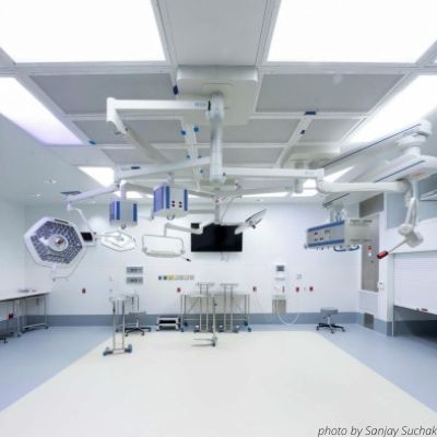 Operating room at UVA Orthopedics