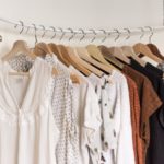 Rack of Consignment Clothes