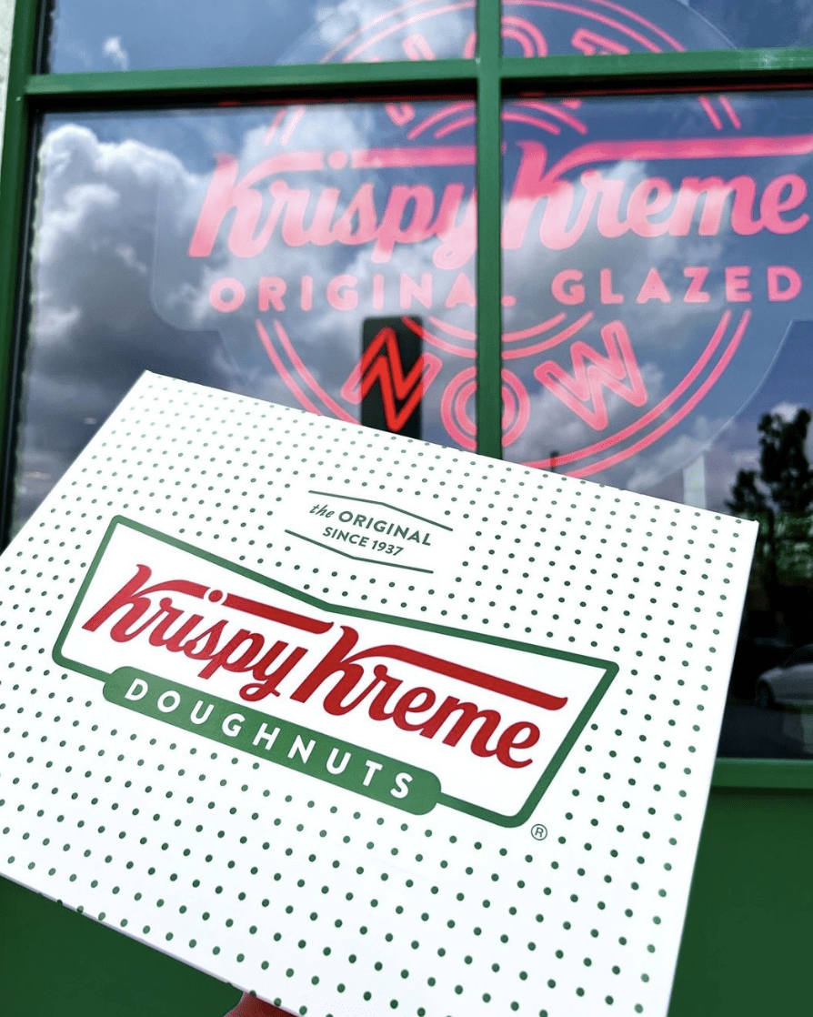 Krispy Kreme box of delight
