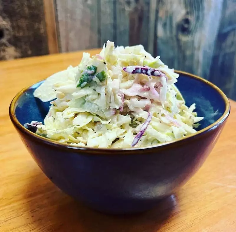 Coleslaw from Vision BBQ is a must-try side